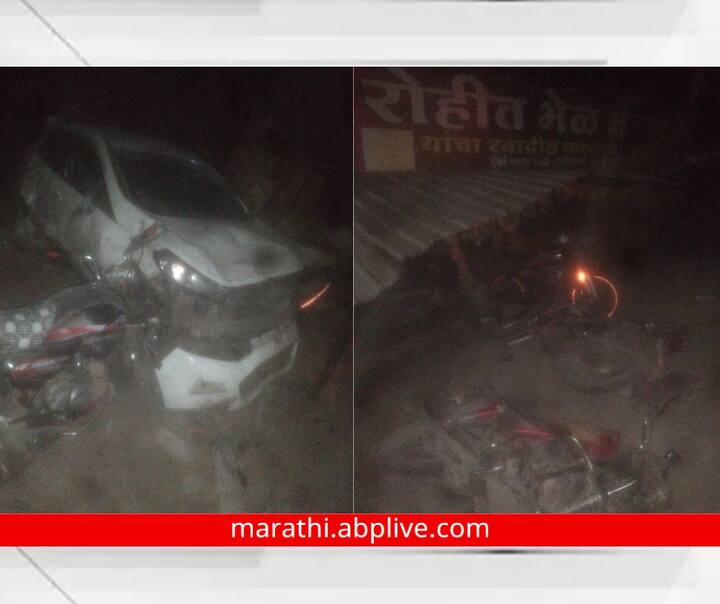 Aurangabad Accident News car drove straight into shop caused Death of a young shopkeeper Aurangabad News : काय सांगता! भरधाव कार थेट दुकानात घुसली; दुकानचालक तरुणाचा मृत्यू