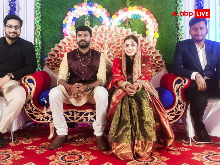 Anand Mohan Daughter Surbhi Anand Reception Images JDU Lalan Singh Neeraj Singh Bablu Chetan Anand Lovely Anand Anand Mohan की बेटी सुरभि बनीं मुंगेर की बहू, रिसेप्शन में पहुंचे ललन सिंह, नीरज बबलू समेत कई दिग्गज, देखें तस्वीरें