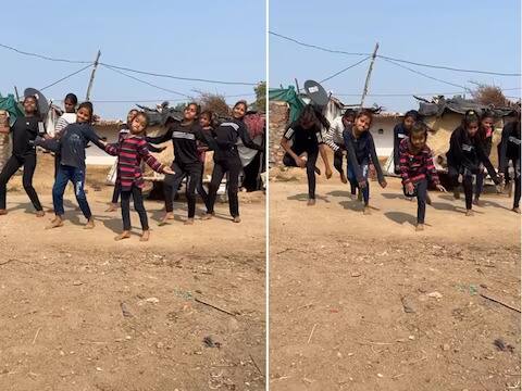 Viral Video: ਝੁੱਗੀ-ਝੌਂਪੜੀ 'ਚ ਰਹਿਣ ਵਾਲੀਆਂ ਕੁੜੀਆਂ ਨੇ ਕੀਤਾ ਅਜਿਹਾ ਕਮਾਲ ਦਾ ਡਾਂਸ, ਵੀਡੀਓ ਦੇਖ ਲੋਕਾਂ ਨੇ ਕਿਹਾ 'ਛੋਟਾ ਪੈਕਟ ਬੜੀ ਧਮਾਲ' Viral Video: ਝੁੱਗੀ-ਝੌਂਪੜੀ 'ਚ ਰਹਿਣ ਵਾਲੀਆਂ ਕੁੜੀਆਂ ਨੇ ਕੀਤਾ ਅਜਿਹਾ ਕਮਾਲ ਦਾ ਡਾਂਸ, ਵੀਡੀਓ ਦੇਖ ਲੋਕਾਂ ਨੇ ਕਿਹਾ 'ਛੋਟਾ ਪੈਕਟ ਬੜੀ ਧਮਾਲ'