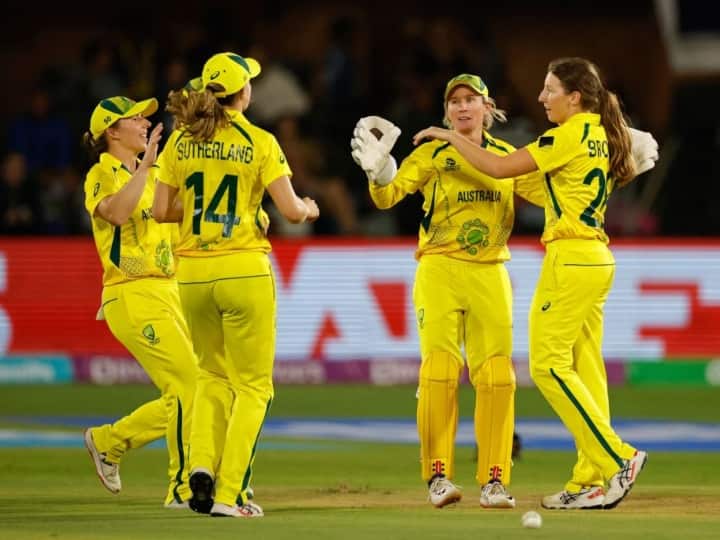 Women T20 World Cup 2023 australia beat south africa by 6 wickets Tahlia McGrath half century Women's T20 World Cup: विश्व कप में ऑस्ट्रेलिया का धमाकेदार प्रदर्शन जारी, चौथे मैच में साउथ अफ्रीका को 6 विकेट से हराया