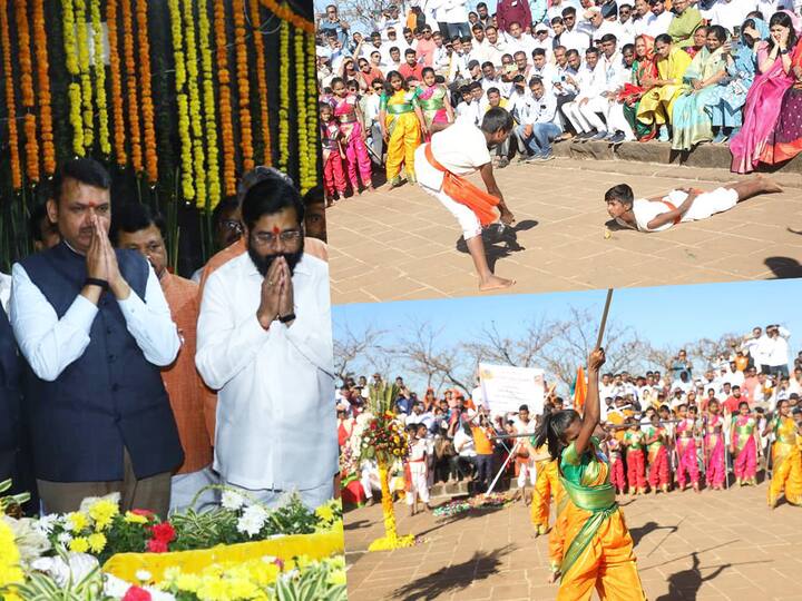 Shiv Jayanti 2023 : शिवनेरी गडावर उत्साहात शिवजन्मोत्सव सोहळा संपन्न झाला.