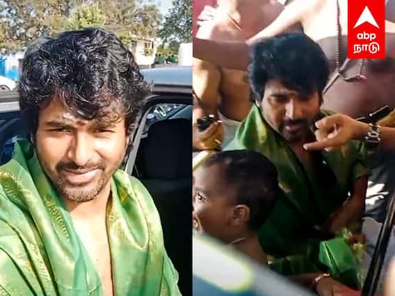 Sivakarthikeyan in Thiruchendur : திருச்செந்தூரில் சுவாமி தரிசனம் செய்த நடிகர் சிவகார்த்திகேயன்