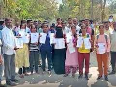 SI Constable Candidates : డిజిటల్ మీటర్ తో హైట్ తగ్గించేశారు, ఎస్సై, కానిస్టేబుల్ అభ్యర్థులు ఆందోళన