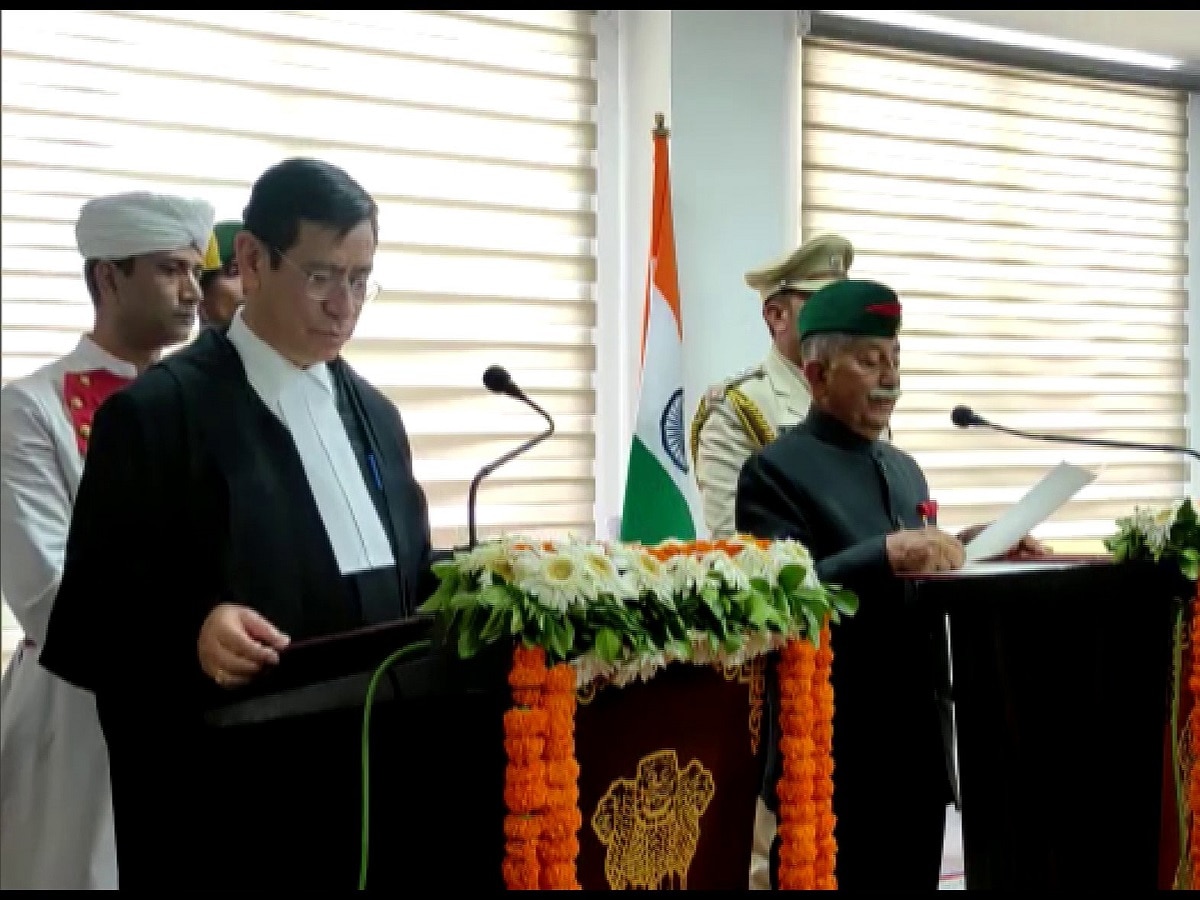 Brigadier BD Mishra (Retd) Takes Oath As New Lieutenant Governor Of Ladakh