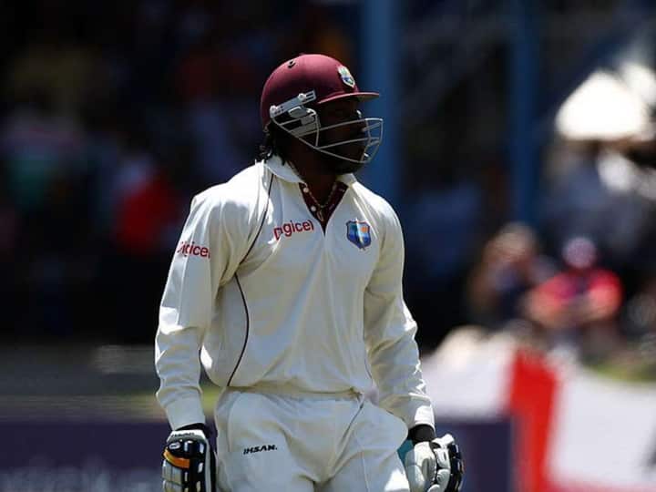 West Indies opener Chris Gayle is the only batsman to smash a six off the first ball of a test match here know the stats and facts Cricket Facts: कितने बल्लेबाजों ने टेस्ट मैच की पहली गेंद पर लगाया है छक्का? बड़े-बड़े हिटर नहीं कर पाए ये कारनामा