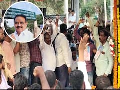 Mla Sayanna Final Rites : నిలిచిపోయిన ఎమ్మెల్యే సాయన్న అంత్యక్రియలు, అధికారిక లాంఛనాలతో చేయాలని అభిమానుల ఆందోళన