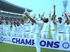 Photos: घरेलू हो या इंटरनेशनल टूर्नामेंट, जयदेव उनादकट की हर उपलब्धि को सोशल मीडिया पर शेयर करती हैं वाइफ रिनी