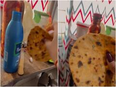 हॉस्टल की रोटियों को पत्थर की तरह बजा रहे स्टूडेंट्स, वीडियो देख यूजर्स बोले-आयरन की मात्रा भरपूर है