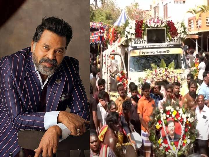 Actor Mayilsamy final journey in vadapalani avm Electrolysis Mayilsamy: விடைபெற்றார் நடிகர் மயில்சாமி... ஏவிஎம் மின்மயானத்தில் உடல் தகனம்:  திரண்டு வந்த திரையுலகம்!
