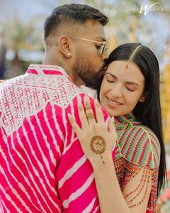 Hardik Pandya Pics: લગ્ન બાદ હાર્દિક-નતાશાની મહેંદી તસવીરો સામે આવી, જુઓ આ કપલની શાનદાર તસવીરો