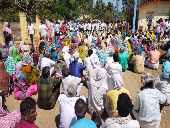 பணி ஆணை கோரி  கலைஞர் இல்லம் முன்பு மக்கள் நலப் பணியாளர்கள் உண்ணாவிரதம் - 5 பேர் மயக்கம்