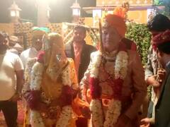 फ्रांस के जोड़े ने हिन्दू रीति रिवाज से की शादी, अग्नि को साक्षी मानकर लिए सात फेरे