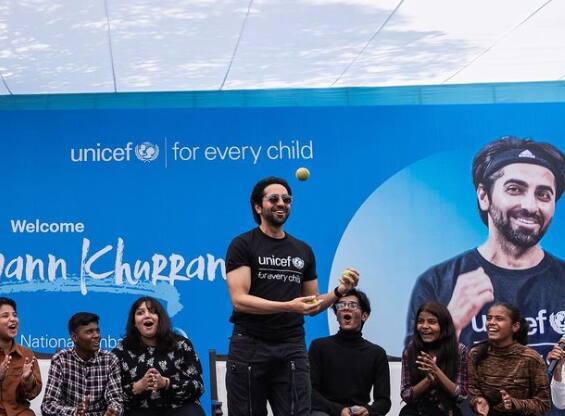 Ayushmann Khurrana : आयुष्मान खुरानाची UNICEF इंडियाच्या नॅशनल ब्रँड अॅम्बेसिडरपदी नियुक्ती झाली आहे.