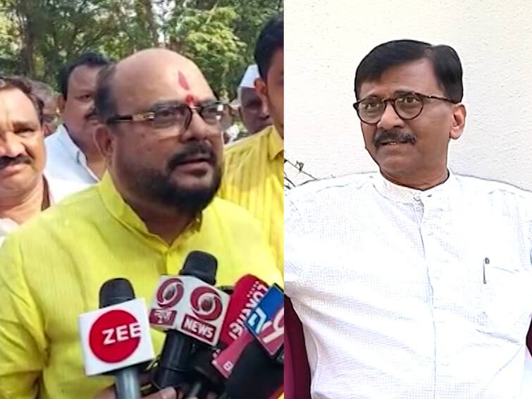 Aurangabad News Gulabrao Patil criticism of Sanjay Raut on the allegations against the Election Commission Gulabrao Patil On Sanjay Raut : संजय राऊतांनाच विचारा डील झालेले पैसे कुठे ठेवलेत; गुलाबराव पाटलांचा खोचक टोला