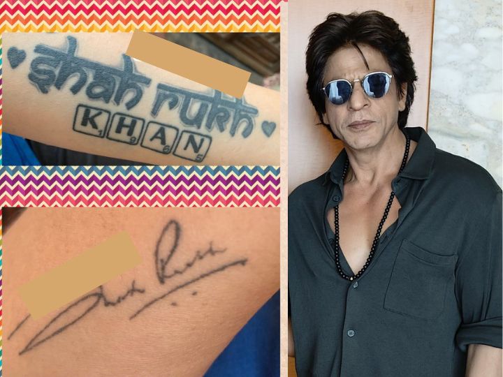 Jawan Prevue: Mystery of Shah Rukh Khan's Bald Tattoo Solved in This BTS  Still (View Viral Pic) | 🎥 LatestLY