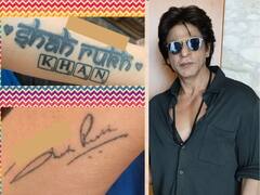 फैन ने कराया शाहरुख खान का नाम के टैटू, 'पठान' का जवाब पढ़कर छूट जाएगी हंसी