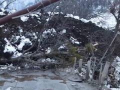 Cracks & Damage To Roads In J&K, 13 Houses Damaged As Landslides Hit Ganderbal & Ramban Districts — PICS
