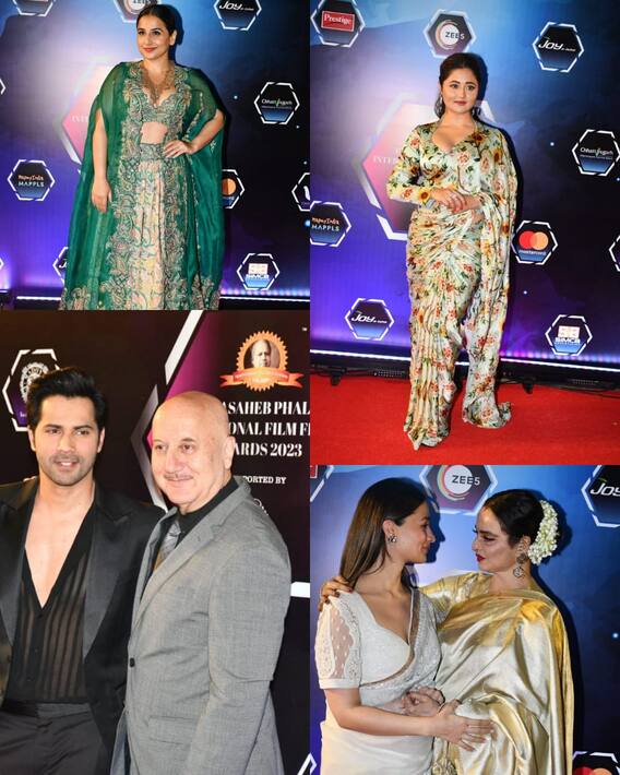 Celebs At Dadasaheb Phalke Red Carpet