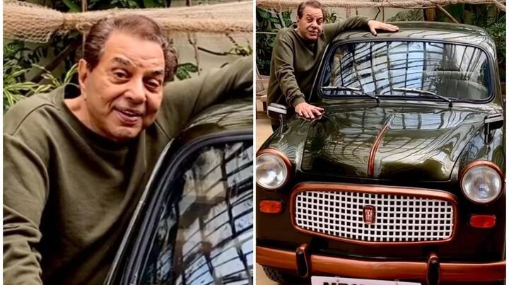 Dharmendra First Car: ਧਰਮਿੰਦਰ ਨੂੰ ਉਨ੍ਹਾਂ ਦੀ ਪਹਿਲੀ ਫਿਲਮ ਲਈ ਜੋ ਫੀਸ ਮਿਲੀ ਸੀ, ਉਸ ਨਾਲ ਉਨ੍ਹਾਂ ਨੇ 18 ਹਜ਼ਾਰ ਰੁਪਏ 'ਚ ਪੁਰਾਣੀ ਫੀਏਟ ਕਾਰ ਖਰੀਦ ਲਈ।