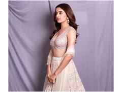 Rukshaar Dhillon:  మెరుపుల లెహెంగాలో లండన్ భామ రుక్షర్