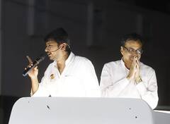 Erode East Bypoll: Stalin's Son Campaigns For EVKS Elangovan With 'AIIMS' Bricks, Images. See Pics