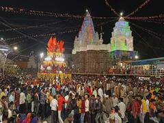 'हर हर महादेव'चा जयघोष; नागनाथ मंदिरातील रथोत्सवाला भक्तांची गर्दी