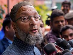 ब्लैंक तस्वीर के जरिए ओवैसी का निशाना, कहा- 'अशोक गहलोत परिवार से कर रहे मुलाकात'