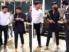 নজরে 'অস্কার', খালি পায়ে মার্কিন মুলুকে পাড়ি রাম চরণের