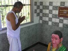 Coimbatore: மனைவிக்கு நினைவு மண்டபம் அமைத்து திருவுருவச்சிலைக்கு தினசரி பூஜை செய்து வழிபடும் விவசாயி