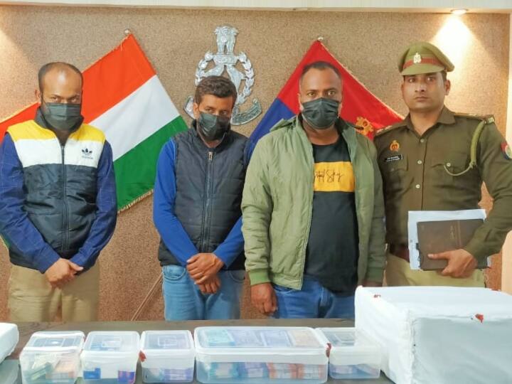 Kanpur police caught fake currency gang, Three Arrested ANN Kanpur News: कानपुर पुलिस ने पकड़ा जाली नोट बनाने वाला गिरोह, तरीका जानकर उड़ जाएंगे आपके होश
