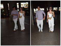 Newlyweds Sidharth Malhotra-Kiara Advani Captured In A Chic Appearance At Mumbai Airport. IN PICS