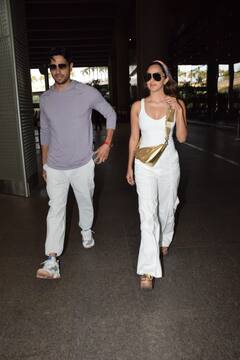 Kiara Sidharth Pics: ना चूड़ा, ना सिंदूर! शादी के बाद पति के साथ इन कपड़ों में स्पॉट हुईं कियारा आडवाणी, देखें तस्वीरें