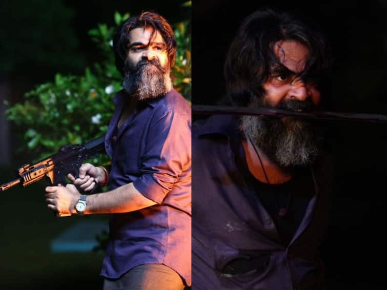 Pathu Thala Movie Stills Photos Out Check Out Simbu Mass Look New Stills Pathu Thala Stills: 'என்ன ரத்தங்களா.. ஹாப்பியா.?' ராக்கி பாய்க்கு சவால் விடும் சிம்பு..!