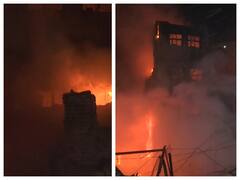 Fire Accident : குடியிருப்பு பகுதியில் பயங்கர தீ விபத்து... அலறியடித்து மக்கள் ஓட்டம்: மும்பையில் பரபரப்பு...