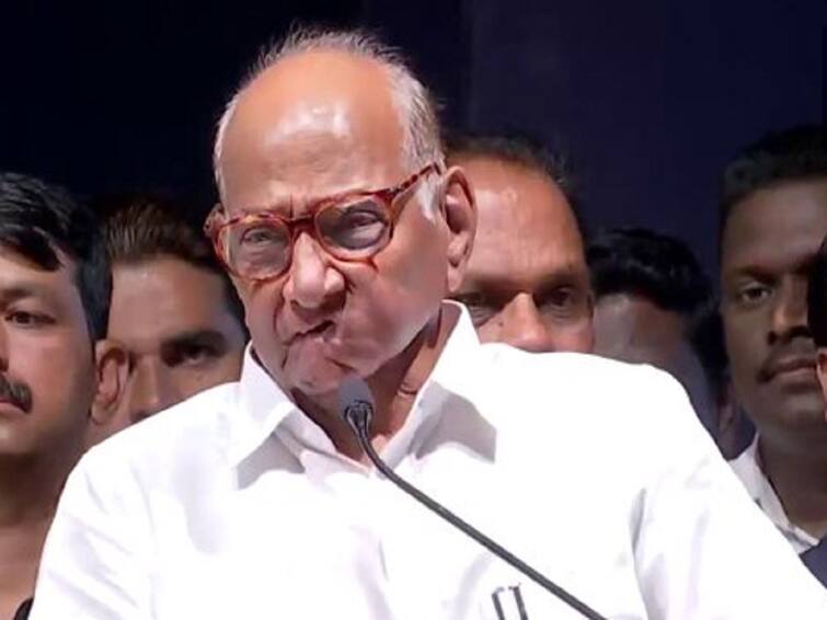 Sena vs Sena Sharad Pawar EC Order Eknath Shinde Nationalist Congress Party bow and arrow poll symbol uddhav thackeray 'Example Of How An Institution Can Be Misused': Sharad Pawar On EC's Sena Order