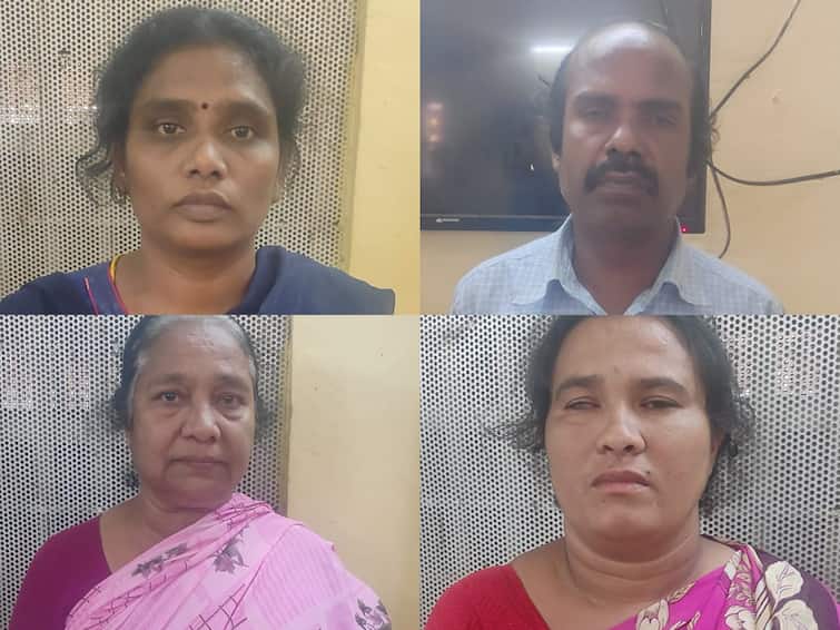 Cuddalore news vadalur Gang of buying and selling babies arrested near Cuddalore TNN குழந்தை இல்லாதவர்களுக்கு குழந்தையை விற்பனை செய்யும் கும்பல் -  சினிமா பாணியில் அரங்கேறிய வடலூர் சம்பவம்