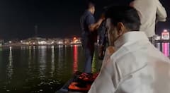 IN PICS: TN CM Stalin Reminisces About His Childhood From Banks Of Tiruvarur's Kamalalayam Pond