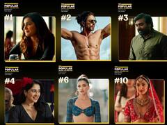 IMDb Rating : விஜய் சேதுபதி முதல் ரெஜினா வரை..இந்திய சினிமாவின் பிரபலமான நடிகர்கள்!