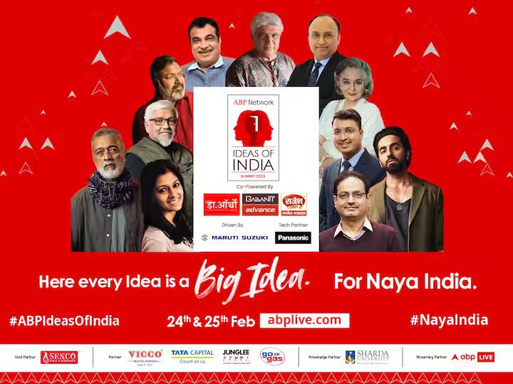 abp network ideas of india summit is begin on february 24 ABP Ideas of India Summit:  ABP நெட்வொர்க்கின் 