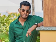 హీరో విశాల్‌కు తృటిలో తప్పిన ప్రమాదం - వీడియో వైరల్