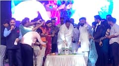 Udayanraje Bhosale Birthday : फटाक्यांची आतषबाजी, आकर्षक केक; साताऱ्यात कार्यकर्त्यांकडून उदयनराजेंचा वाढदिवस जल्लोषात साजरा