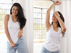 Jacqueline Fernandez Poses In A Casual Outfit. Take A Look
