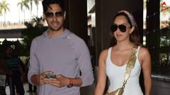 Sidharth Kiara in Airport: সিদ্ধার্থের সঙ্গে ফুরফুরে মেজাজে বিমানবন্দরে কিয়ারা, রইল সেরা ১০ ছবি