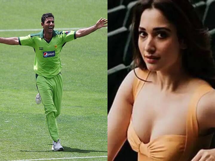 पाक टीम के पूर्व शानदार ऑलराउंडर खिलाड़ी अब्दुल रज्जाक और बॉलीवुड एक्ट्रेस तमन्ना भाटिया के अफेयर की चर्चा काफी तेजी से देखने को मिली थी. मीडिया में ऐसी खबरें सामने आईं थीं कि दोनों शादी करने वाले हैं. हालांकि बाद में तमन्ना ने अपने एक इंटरव्यू में इन सभी खबरों को आधारहीन बता दिया था. (फोटो सोर्स – सोशल मीडिया)