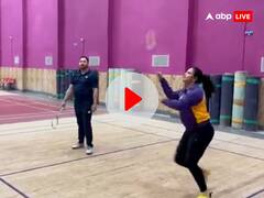 बॉलीवुड स्टार के साथ तेजस्वी यादव ने खेला बैडमिंटन, VIDEO देख पहचानिए कौन है ये एक्ट्रेस