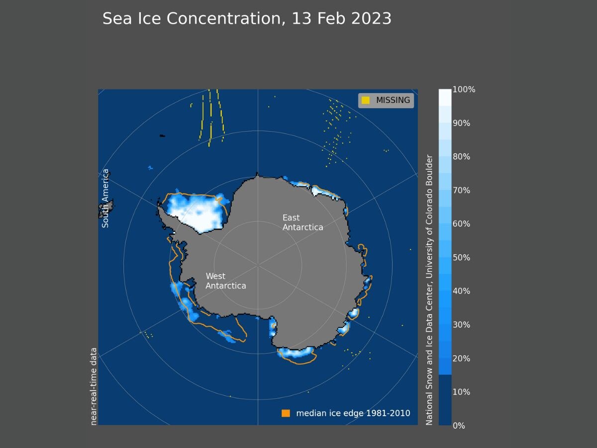 Antarctic Sea Ice Falls To New Record Low Level, Expected To Drop Further. Know The Science Behind It
