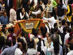 दिल्ली पालिकेत आप आणि भाजपचे नगरसेवक पुन्हा आमने-सामने, स्थायी समिती सदस्यांच्या निवडीवरुन गोंधळ 