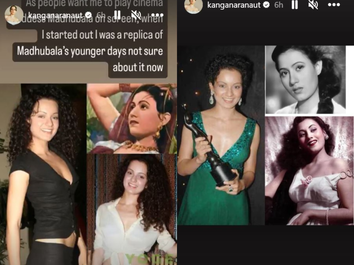 Kangana Ranaut Calls Herself A 'Replica' Of Madhubala On Yesteryear Star's Death Anniversary