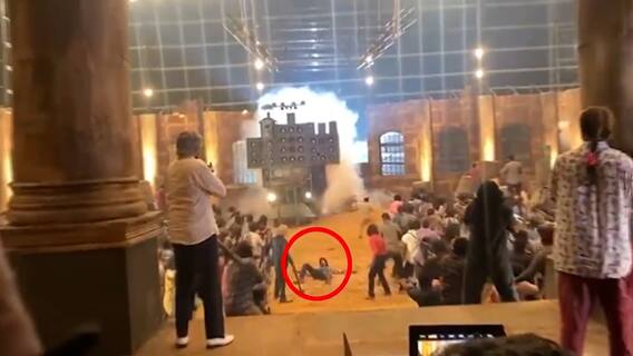 Vishal Mark Antony Film Shooting Accident | Stunt Goes Wrong: షూటింగ్ లో భారీ ప్రమాదం