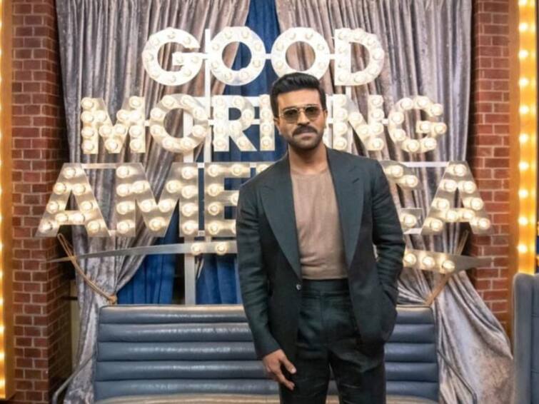 Chiranjeevi expressed His happiness Over ram charan on gma3 show ‘గుడ్ మార్నింగ్ అమెరికా’ షోలో రామ్ చరణ్ - చిరంజీవి భావోద్వేగం